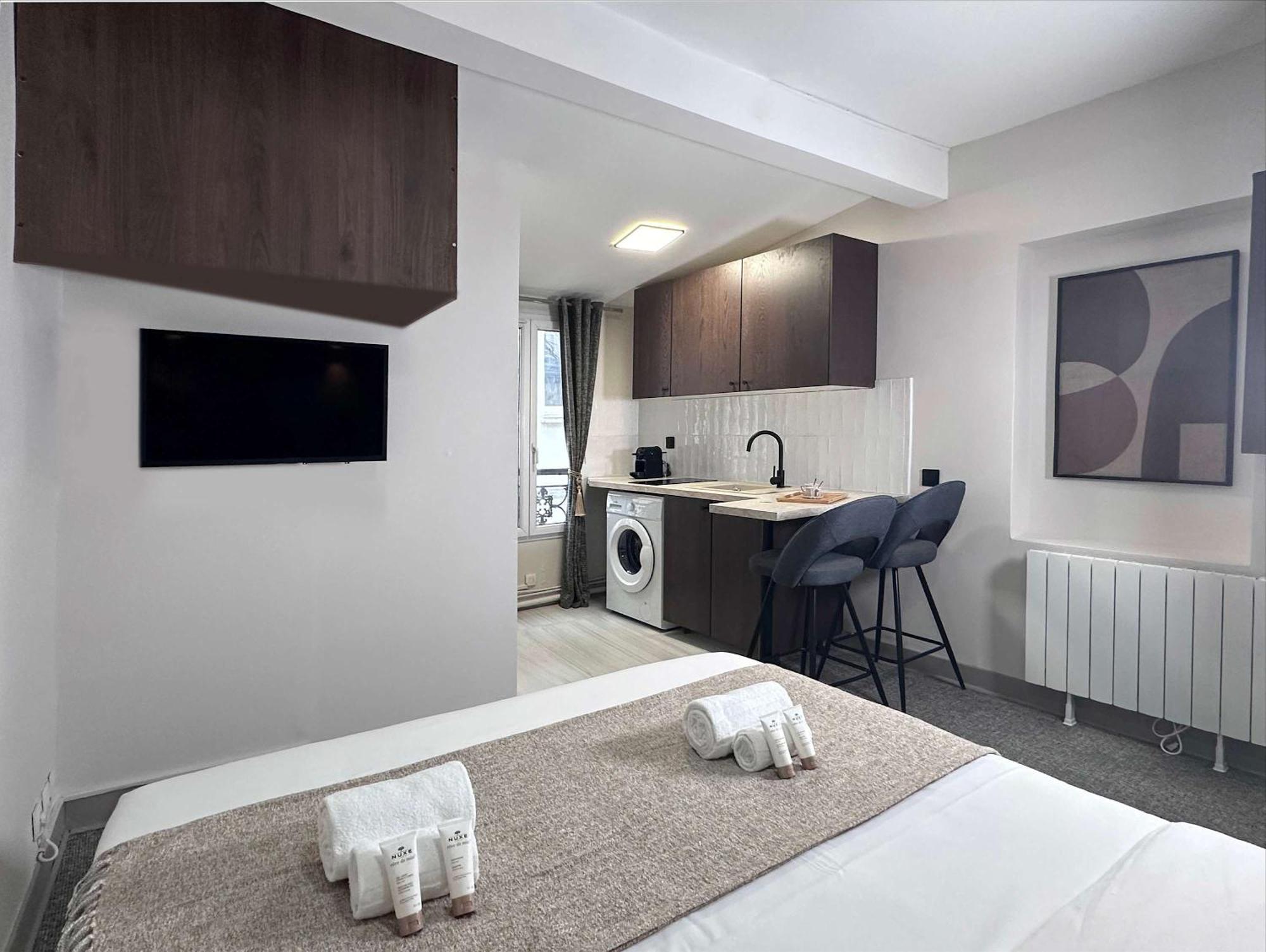 Ferienwohnung Charming Studio In Porte De Versailles Paris Exterior foto